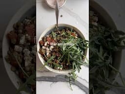 Lentil Bruschetta Salad (I’m obsessed)