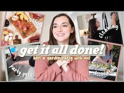 GET IT ALL DONE (and I mean ALL!) *Plus a SPECIAL ANNOUNCEMENT!* | clean, declutter, cook, host w/me