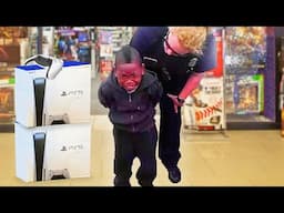 kid caught STEALING PS5's.. (ARRESTED)