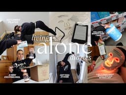 LIVING ALONE DIARIES | a wild Friday night, Holland & Barrett shop with me + haul, exciting parcels
