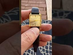 A vintage 1965 Bulova 17 jewel tank winder