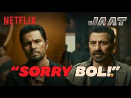 Sunny Deol DEMANDS An Apology From Randeep Hooda?! 😳 | Jaat | Netflix India