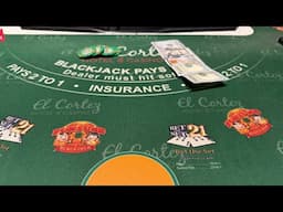 LIVE Blackjack in Las Vegas! (lets win HUGE)