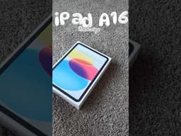 iPad A16 Unboxing #ipadunboxing #unboxingvideo #ipada16