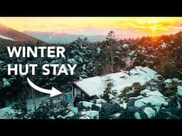 Overnight in a Cozy Mountain Hut in Japan