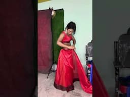 Saree draping/ alok wear saree/