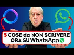 WhatsApp: 5 cose che NON devi scrivere ORA con Meta AI (è PERICOLOSO)