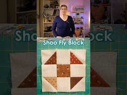 Shoo Fly Patchwork Block 🔹A classic and traditional quilt block #quiltingtutorial