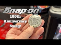 Snap On 105th Anniversary Items Showing Up On The Tool Truck