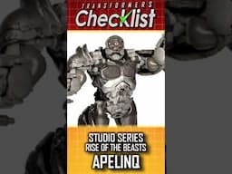 ✅ Transformers CHECKLIST: Studio Series PART 133 - Rise of the Beasts APELINQ