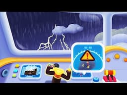 Baby Panda's Ultimate Flying Adventure: Take Off, Navigate Storms & Land Safely! ✈️🌍 | BabyBus Game