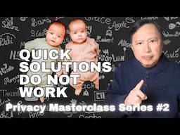 A Pseudonym Will Not Protect You - Without a Plan.  Privacy Masterclass Series #2