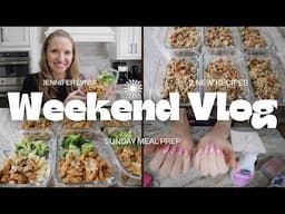 ✨NEW✨ Weekend Vlog: Meal Prep, Chill Days & DIY Nail Tutorial! | Productive + Cozy Vibes 🌸