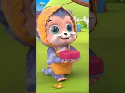 Three Little Kittens Lost Their Mittens |Nursery Rhymes And Kids Song #shorts #shortsfeed #babysongs