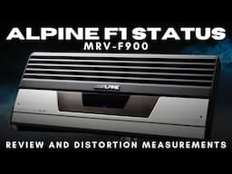 Alpine F1 Status MRV-F900 amplifier review and distortion measurements