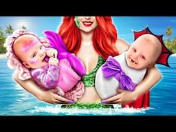 We Adopted a Mermaid and a Vampire!