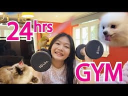 Come Rot with me in the GYM 🧘‍♀️💭😂 | 24 hrs with Bug