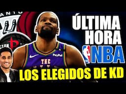 BOMBA NBA 🚨💣 Heat Spurs y Rockets: LOS EQUIPOS ELEGIDOS POR Kevin Durant 🔥 Traspaso INMINENTE ⌛