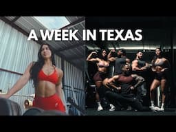 A Week in Texas Vlog | gym, road trip, hanging out with friends