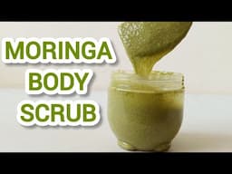 How To Make Moringa Body Scrub at home for Bright and Smooth Skin