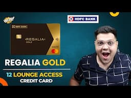 HDFC Regalia Gold Credit Card Review 2025  🔥 | Benefits & Features