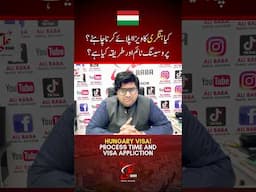 Hungary Visa Processing Time and Procedure! 0325 5996688