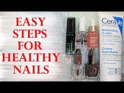 HOW I TAKE CARE OF WEAK NAILS AND DRY SKIN | Perfect Nails at Home