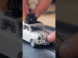 I made an FPV slot car 🏎️
