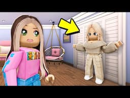 My Best Friend is HIDING Something Inside Her CLOSET.. (Roblox Bloxburg)