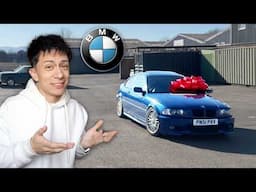 Surprising Previous Owner with his Restored BMW E46!!!