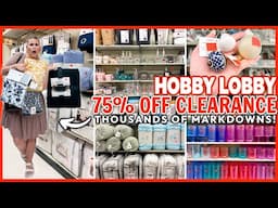🚨 75% OFF HOBBY LOBBY CLEARANCE *HAPPENING NOW* 🚨 1000+ Markdowns on HIGH-END Dupes!