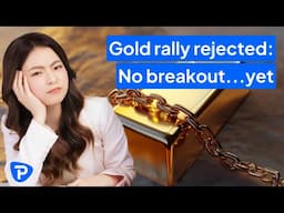 Gold rally rejected! No breakout...yet