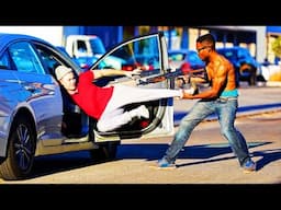 When Carjackers Mess With The Wrong Car!
