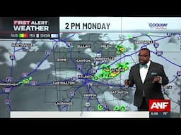 FIRST ALERT FORECAST: Hot with spotty storms today
