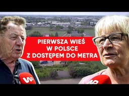 Pierwsza wieś w Polsce z dostępem do metra. "Grzech by było z tego nie skorzystać"