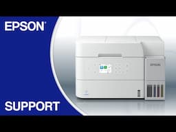 Epson EcoTank ET-3958 | Connecting Your Printer to a Wireless Network