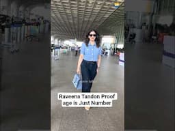 #raveenatandon snapped at airport