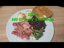 DAY 2 - $40 Grocery Budget Challenge for 2 #NovaScotia #FrugalLiving #GroceryChallenge