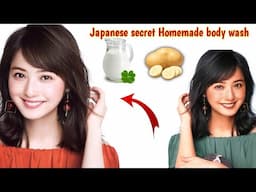Japanese Secret Body Wash Formula For Skin Whitening | Easy DIY at Home