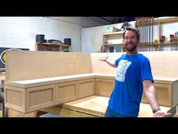 RIFT WHITE OAK BANQUETTE BENCH (HOW ITS MADE! )