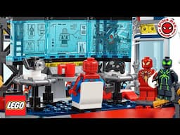 LEGO Marvel SPIDERMAN: Set Guarida del Hombre Araña | Reseña del Cuartel Secreto de Spider-Man
