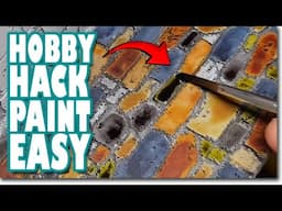 How to Paint Lasercut Dungeon Tiles FAST & EASY