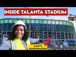 Exclusive & Never seen Tour Inside Kenya’s 60,000-Seater TALANTA STADIUM!