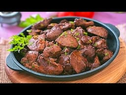 Street Style Chicken Liver Fry | Easy & Tasty Homemade Recipe