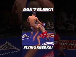 Don't Blink! This Knockout is FAST! #mma #shorts