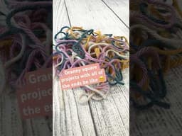 Oh why are there so many yarn ends? 😵‍💫🧶