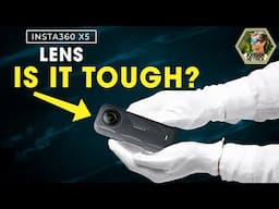 Insta360 X5 Lens Test | How Easy Do They Scratch? (or Break!)