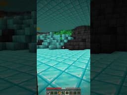 I found Noob's Secret Base In Minecraft GONE WRONG #minecraftshorts #shorts