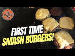 🍔🔥Making Smash Burgers on the Blackstone Griddle for the FIRST Time! 🍔🔥
