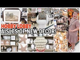 You WON'T BELIEVE what I found at Hobby Lobby... FALL DECOR in APRIL?! 🍂😳 aisles of NEW finds!